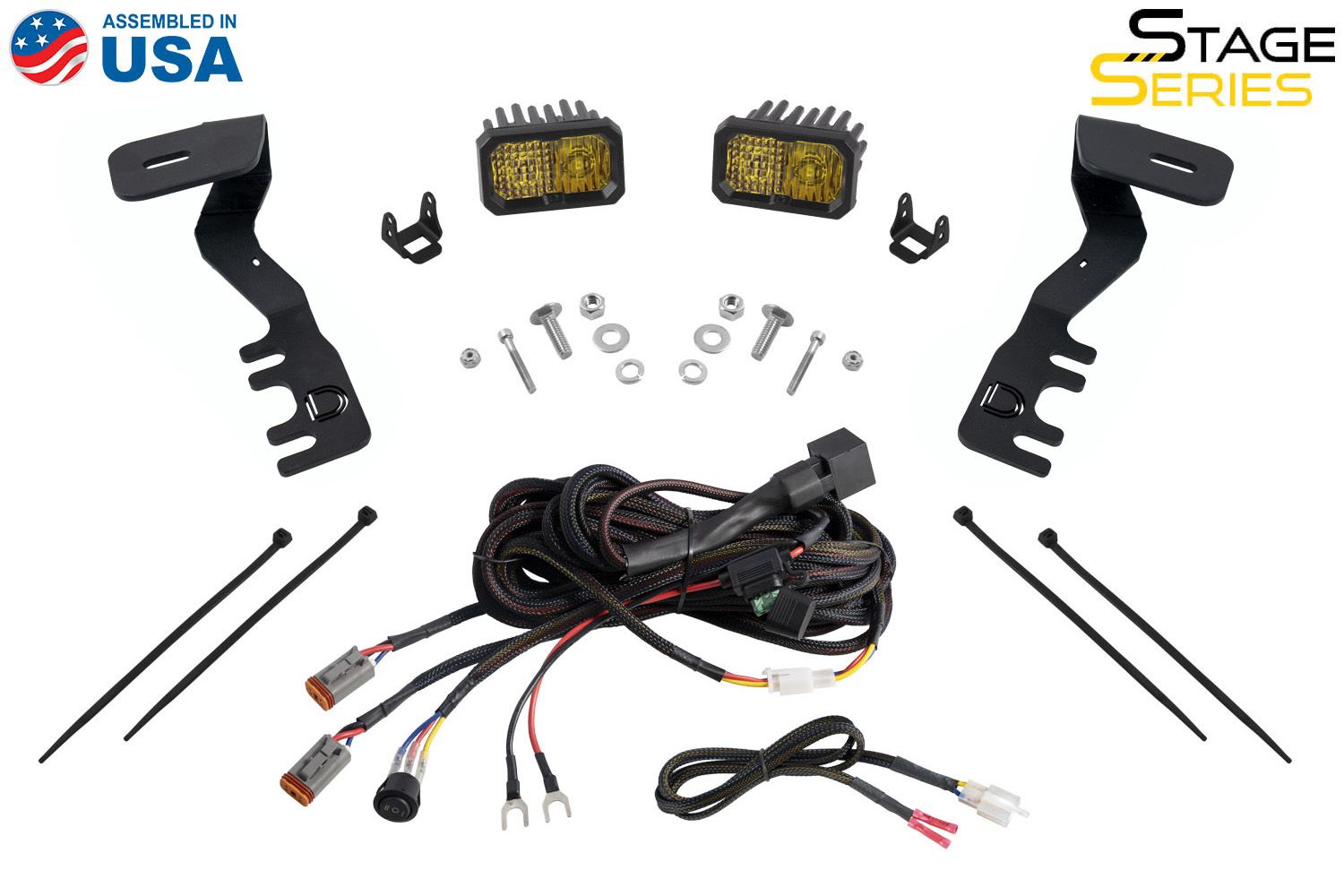 DIODE DYNAMICS | Tacoma 4th Gen 2024-2025 Stage Series Backlit Ditch Light Kit