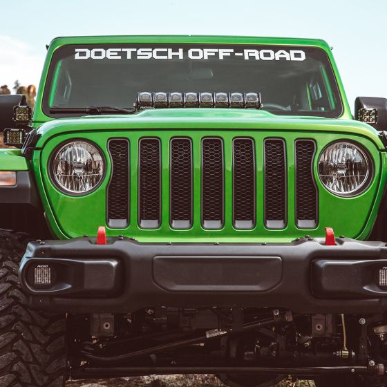 RIGID INDUSTRIES | Jeep Wrangler JL 2018 Cowl Mount Short Standoff Kit (41657)