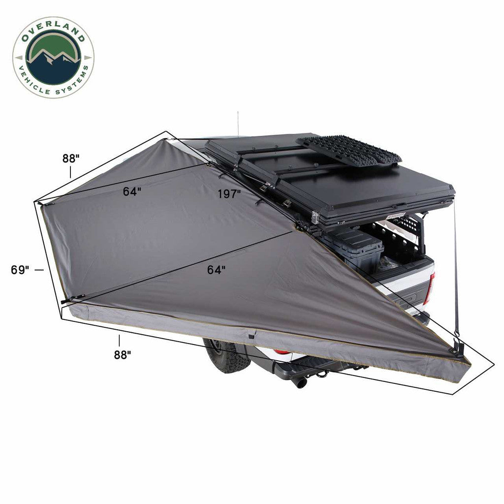 OVERLAND VEHICLE SYSTEMS | Nomadic 180 LTE 180 Degree Awning (19609917)