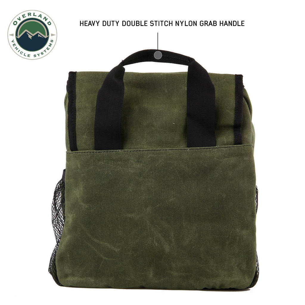 OVERLAND VEHICLE SYSTEMS | Overnight With Handle And Straps #16 Waxed Canvas (21039941)