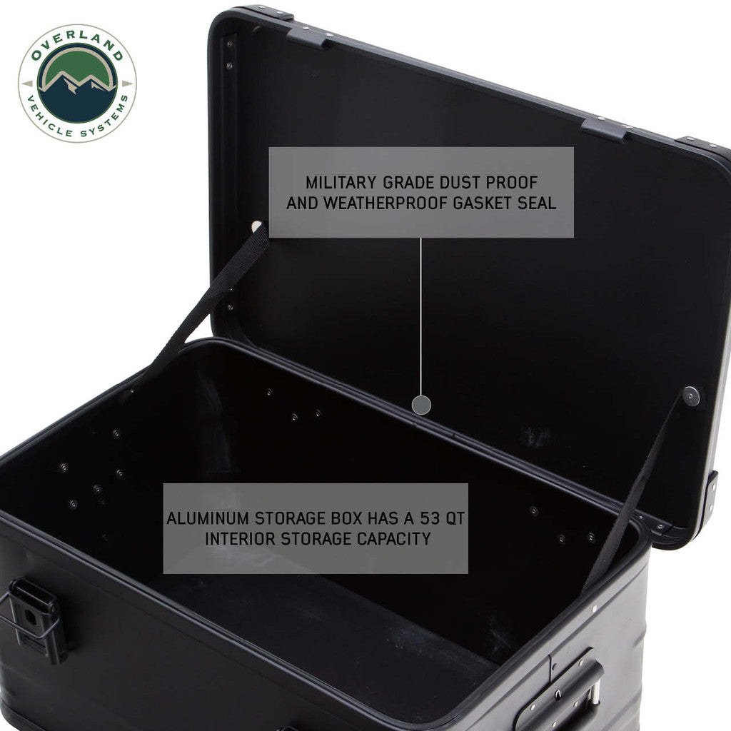 OVERLAND VEHICLE SYSTEMS | Aluminum Box Storage 53QT (30100201)
