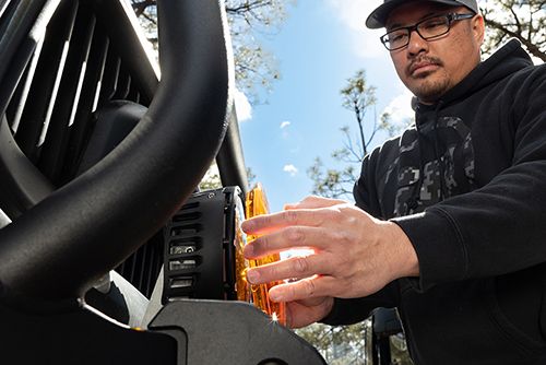 RIGID INDUSTRIES | 360-Series 9 Inch Cover Amber Pro (363683)
