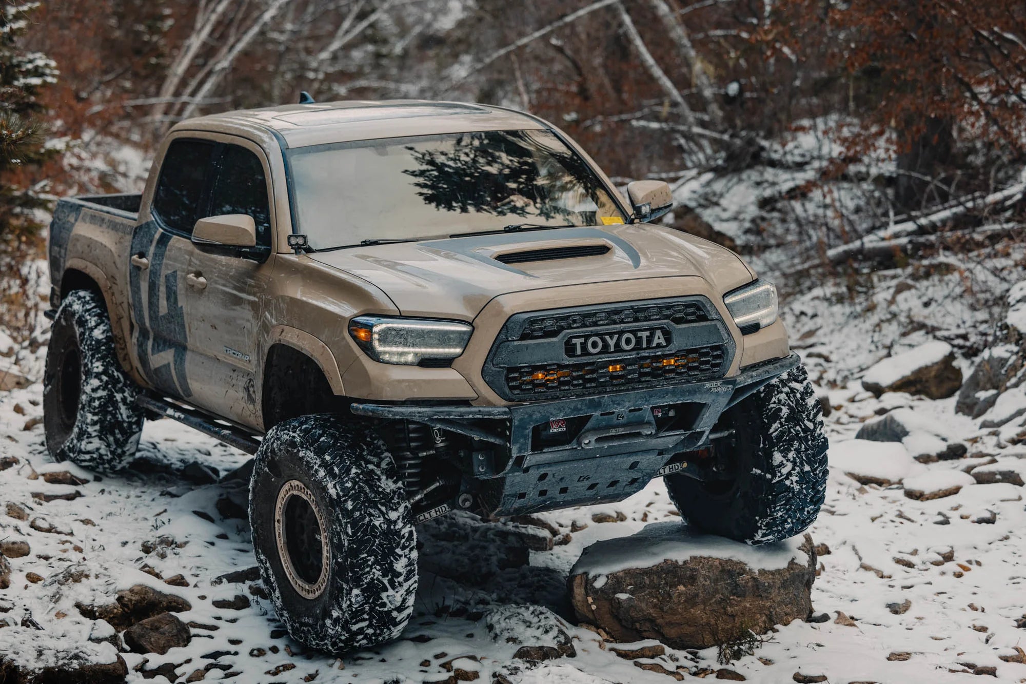 C4 FABRICATION | Tacoma 3rd Gen 2016-2023 Rock Runner Front Bumper No Bull Bar