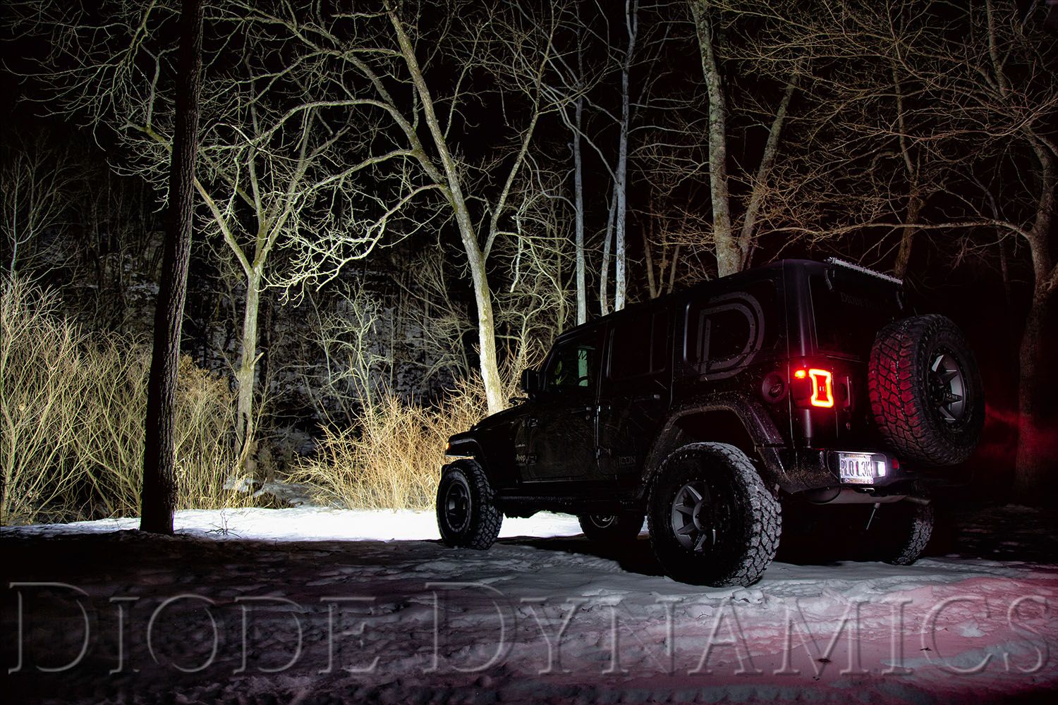 DIODE DYNAMICS | Jeep JL Wrangler 2018-2025 Bumper LED Lightbar Kit