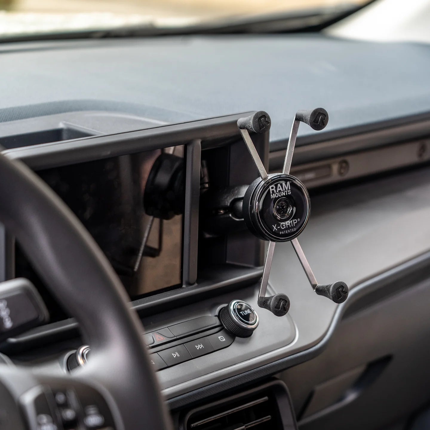 RAM MOUNTS | RAM Rotating X-Grip Large Phone Mount with Flex Adhesive Base