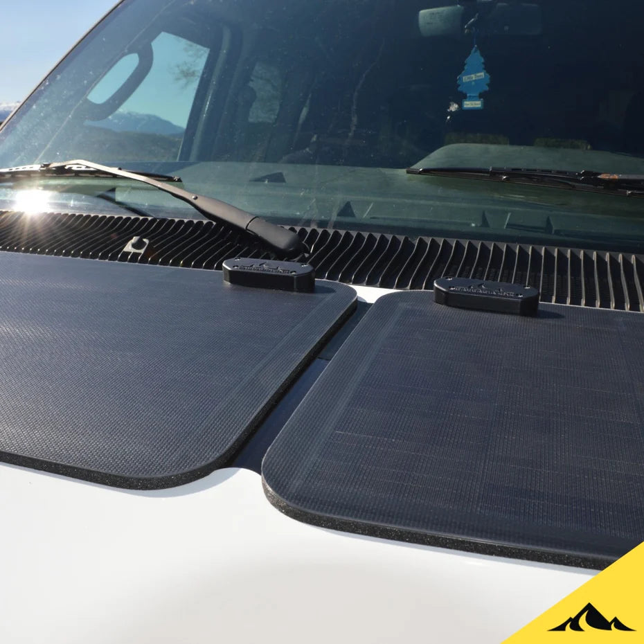 CASCADIA 4X4 | Ford Econoline (1992-2025) Hood Solar Panel VSS System 2.0