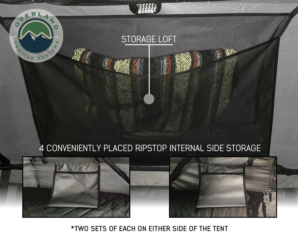 OVERLAND VEHICLE SYSTEMS | Nomadic 2 Extended Roof Top Tent in Dark Gray (18029936)