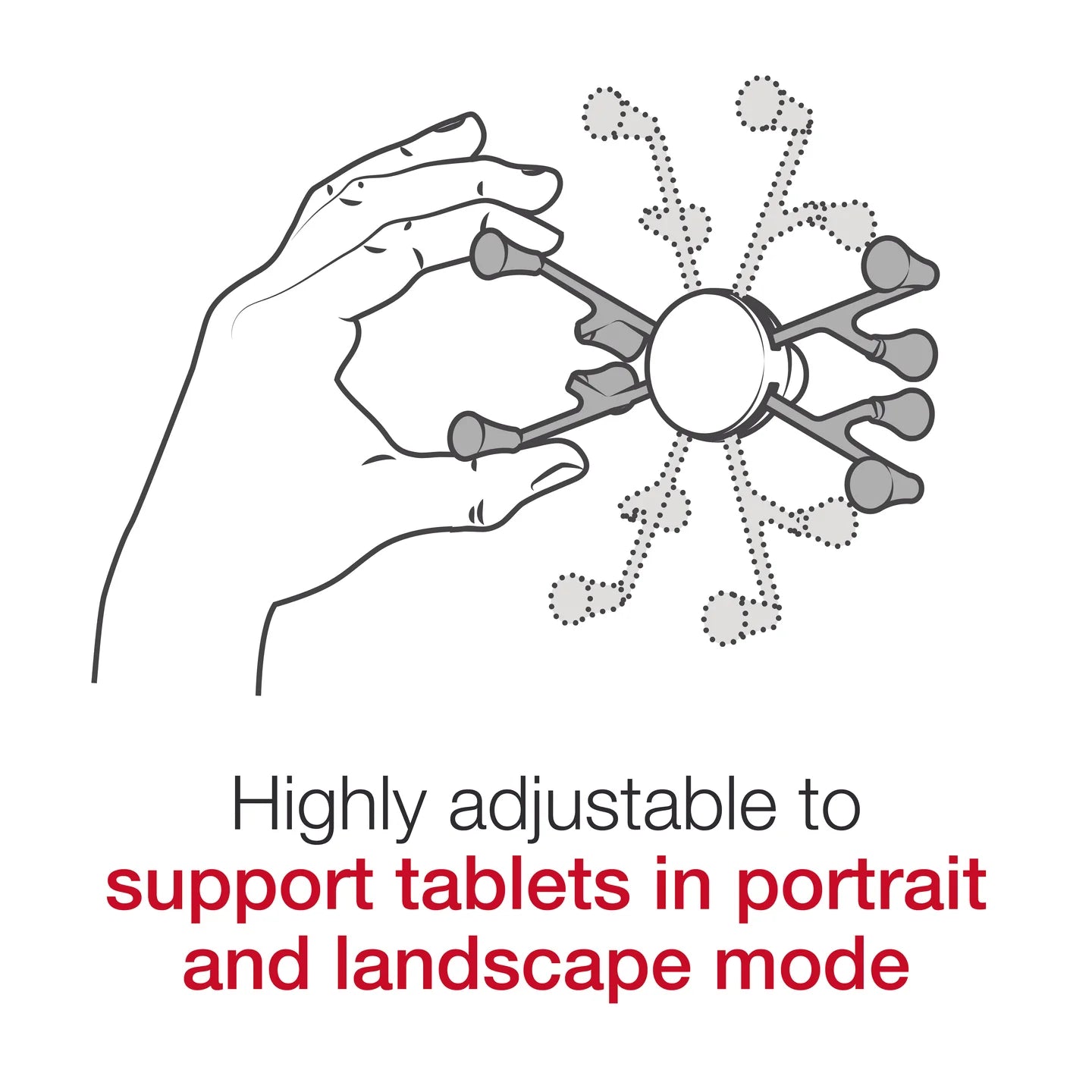 RAM MOUNTS | RAM X-Grip with RAM Twist-Lock Suction Cup Mount for 7"-8" Tablets