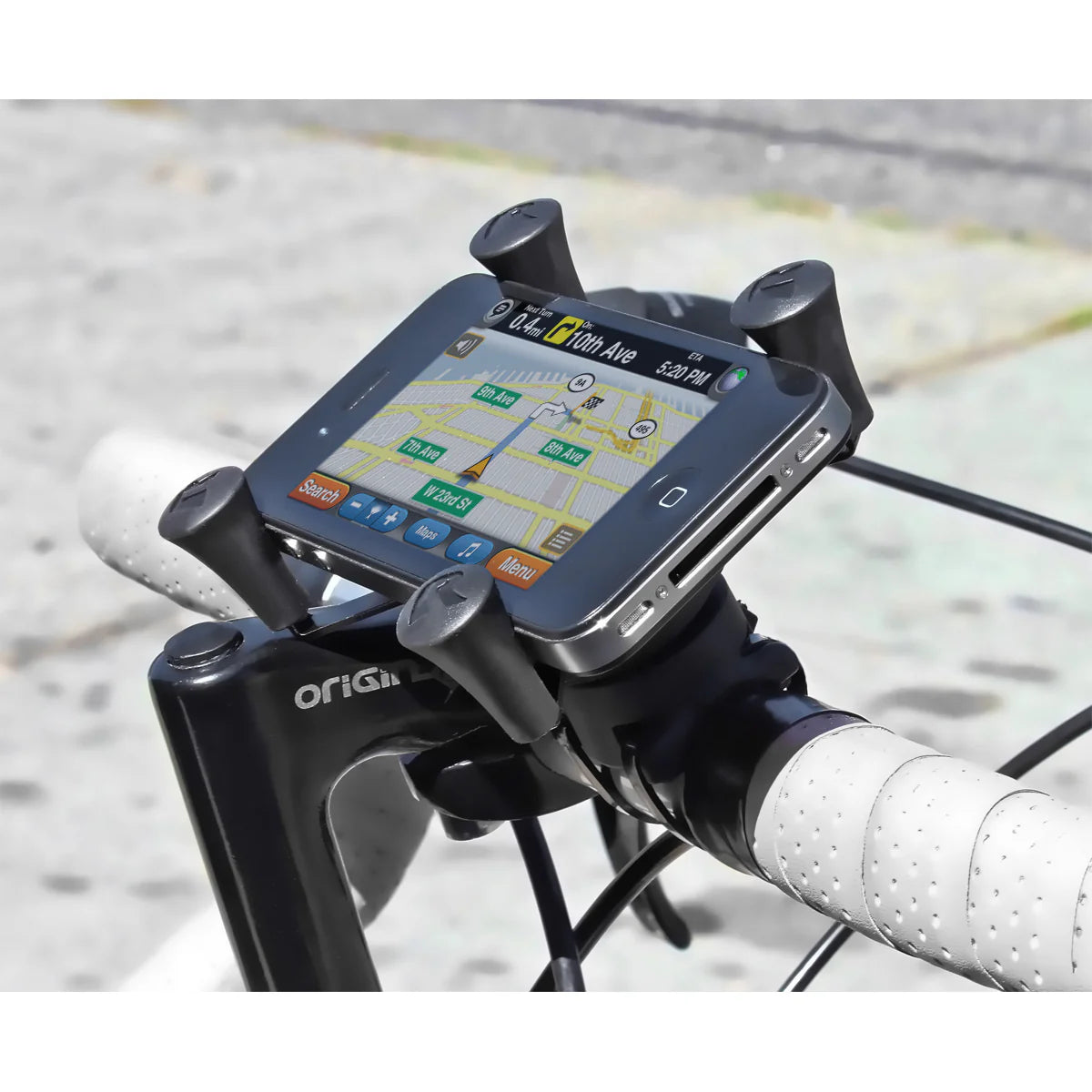 RAM MOUNTS | RAM X-Grip Phone Mount with RAM EZ-On/Off Bicycle Base