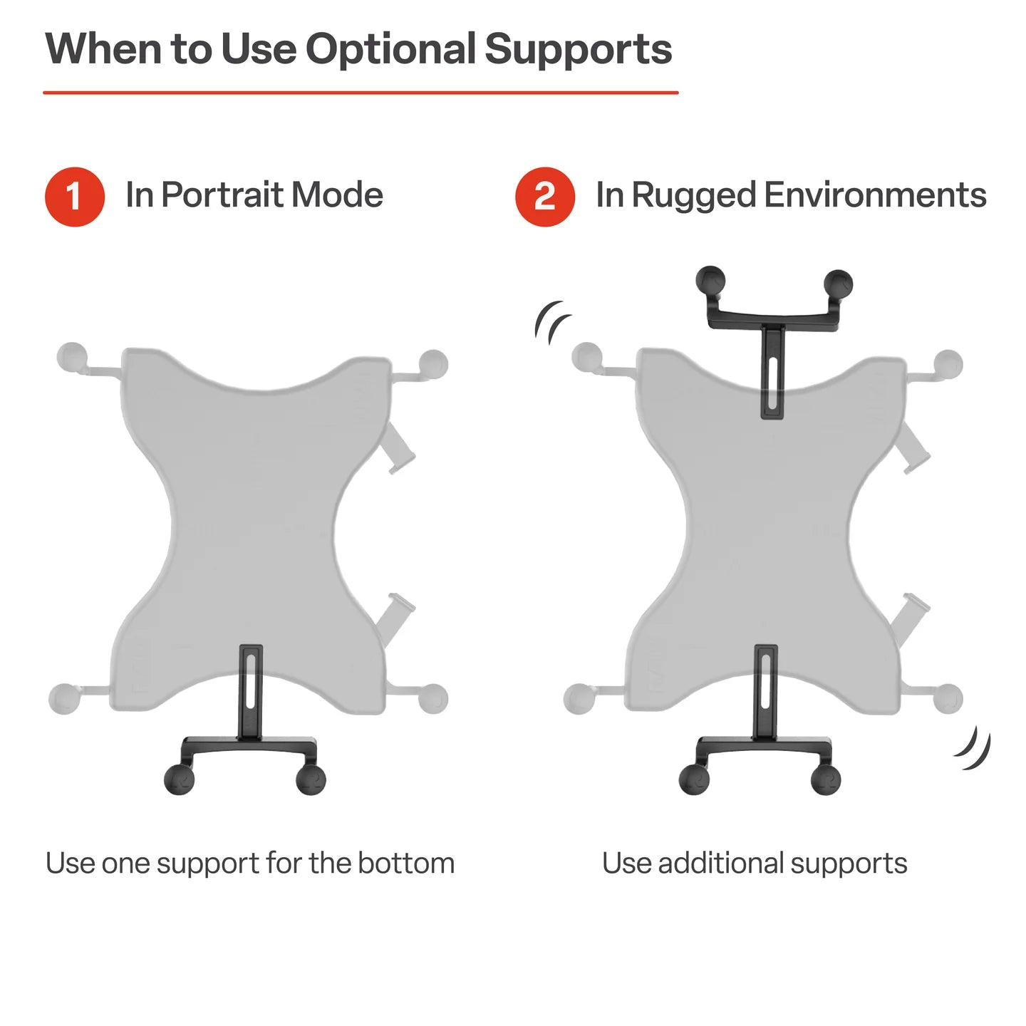 RAM MOUNTS | RAM X-Grip with RAM Twist-Lock Pivot Suction for 12"-13" Tablets