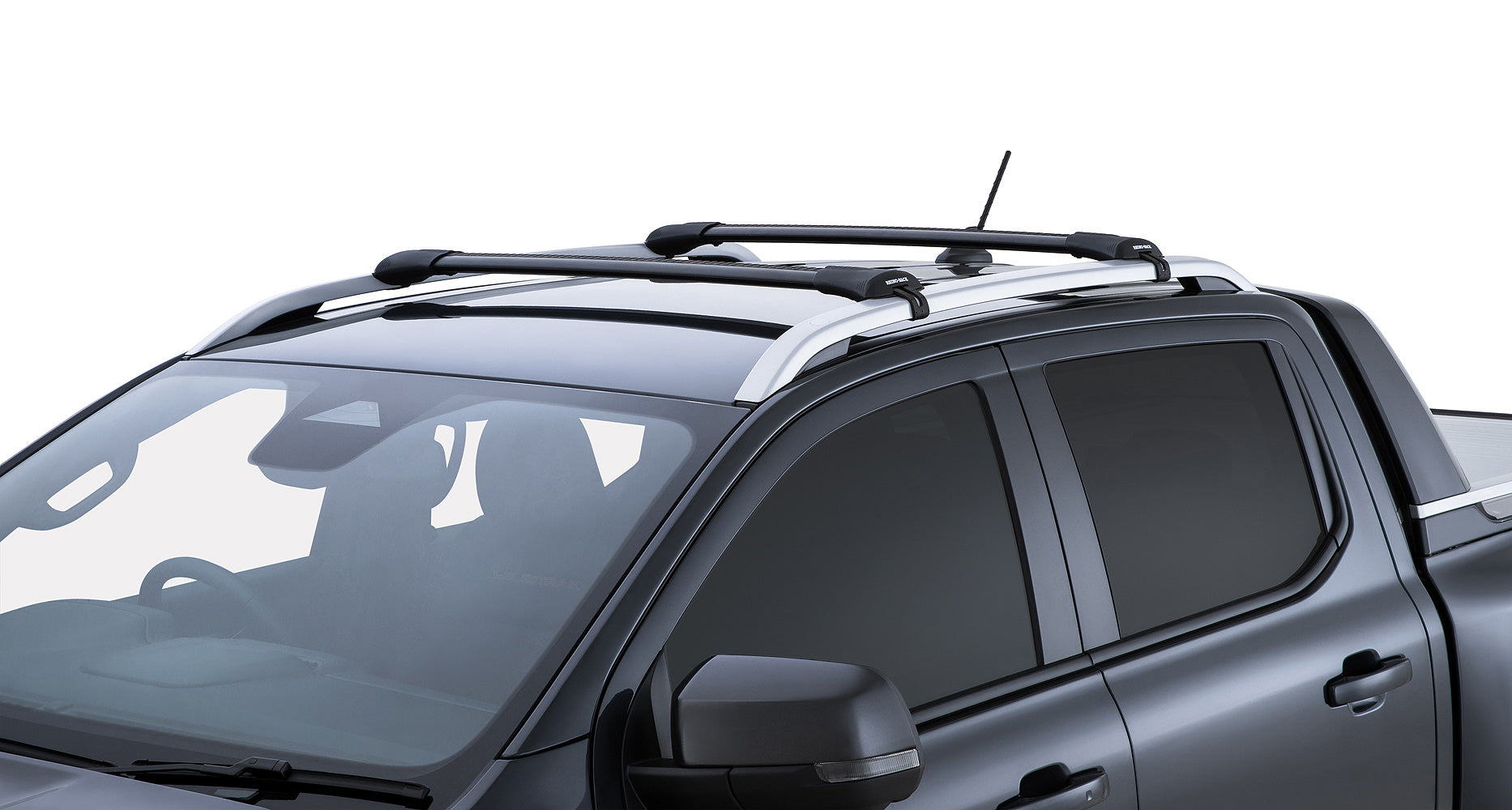 RHINO RACK | Vortex StealthBar Black 2 Bar Roof Rack (JA7971)