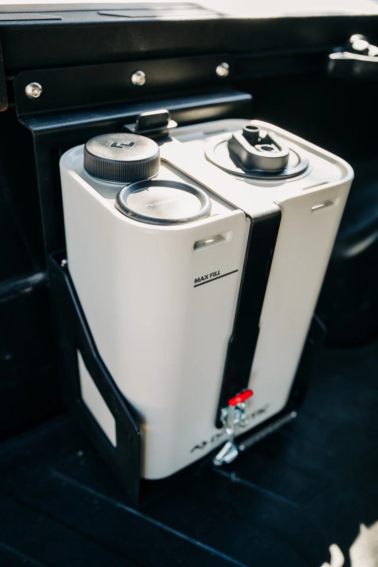 BELLFAB | Dometic Go Water Jug Mount Without SideChick Storage Caddy