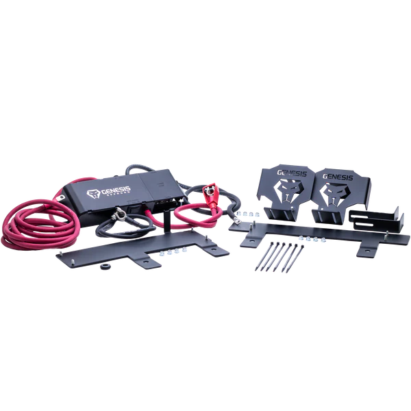 GENESIS OFFROAD | 392 & Diesel Wrangler Dual Battery System - Under Seat (222-JLDG3-UNDERSEAT)