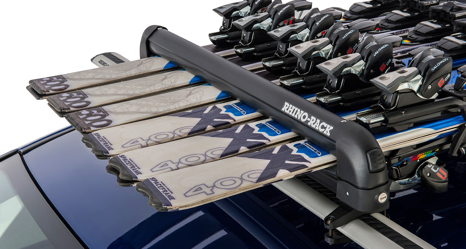 RHINO RACK | Ski and Snowboard Carrier - 6 Skis or 4 Snowboards (576)