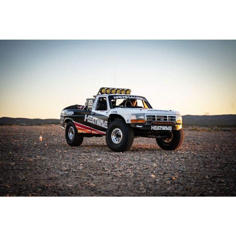 KC HILITES | 8" Light Cover - Soft Vinyl - Pair - Black w/ Yellow KC HID Logo (5818)