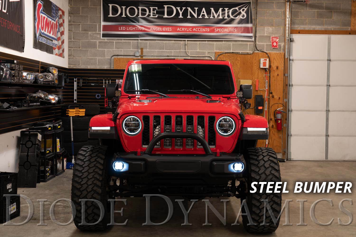 DIODE DYNAMICS | Jeep Gladiator 2020-2024 SS3 LED Fog Light Kit