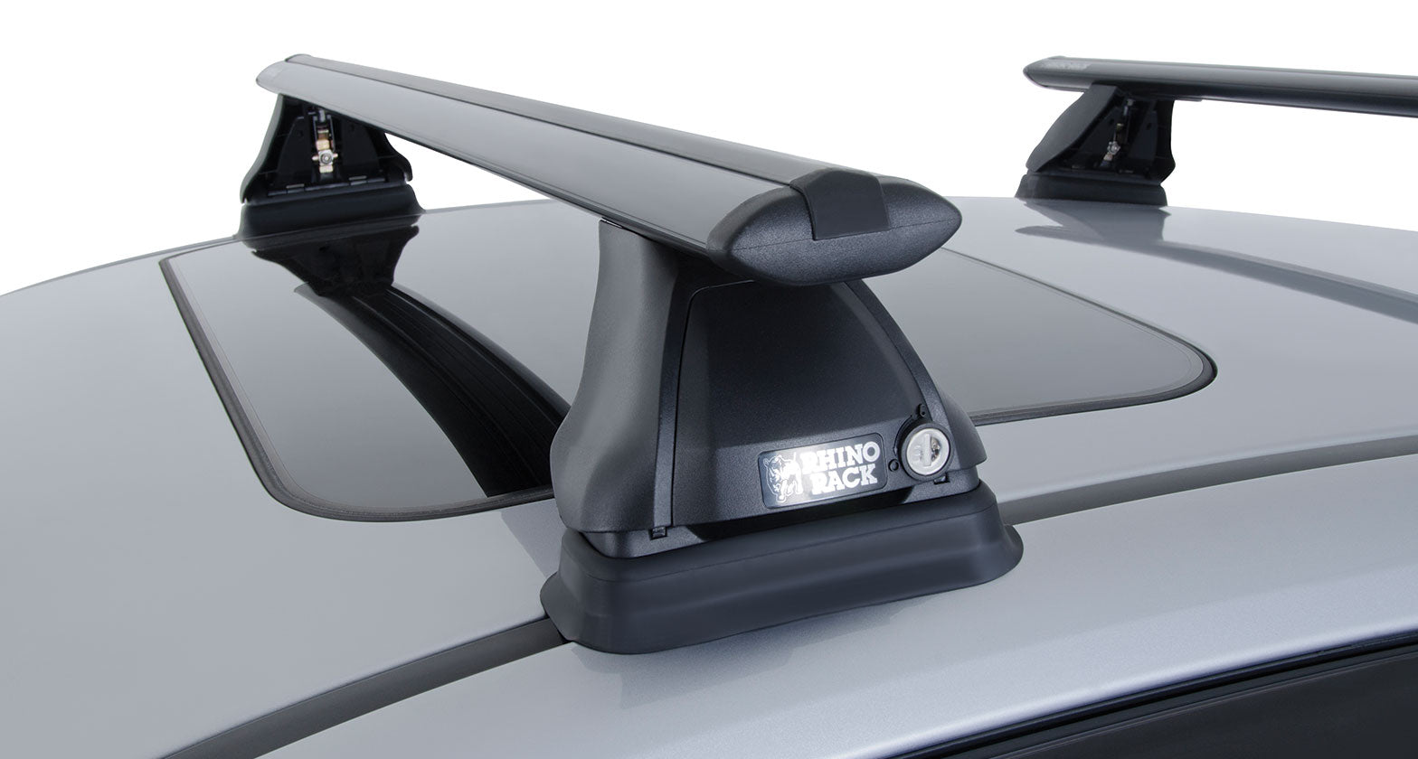 RHINO RACK | Vortex 2500 Black 2 Bar FMP Roof Rack (JA1915)