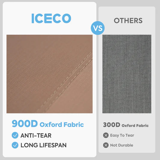 ICECO | Portable L Size Camping Cot khaki