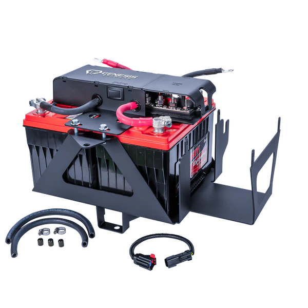 GENESIS OFFROAD | 2007-2018 Jeep Wrangler JK Gen 3 Dual Battery System (131-JKDBK2AG3)