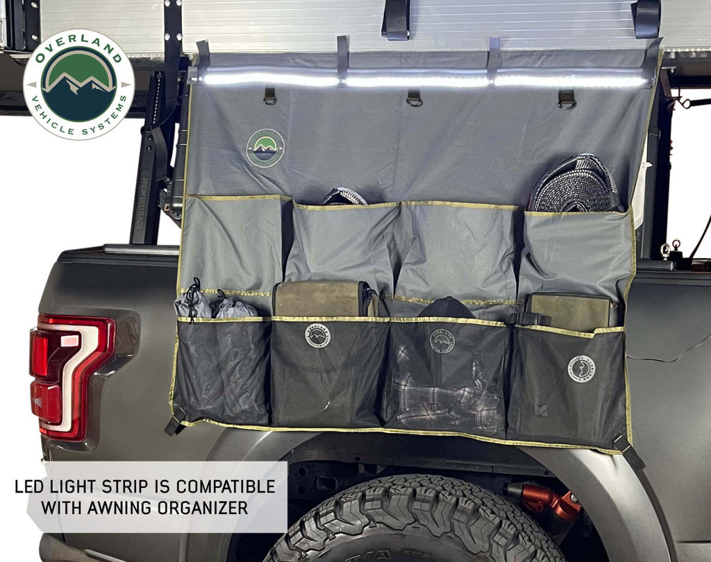 OVERLAND VEHICLE SYSTEMS | Roof Top Tent and Awning Flexible 47" LED Light with Dimmer and Adaptor (18009908)