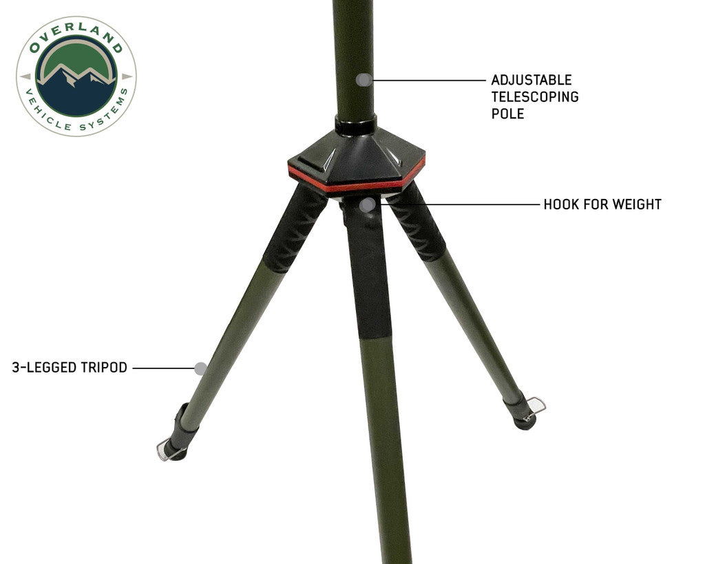 OVERLAND VEHICLE SYSTEMS | Wild Land Camping Gear UFO Solar Light Pods & Speaker Universal (15049901)