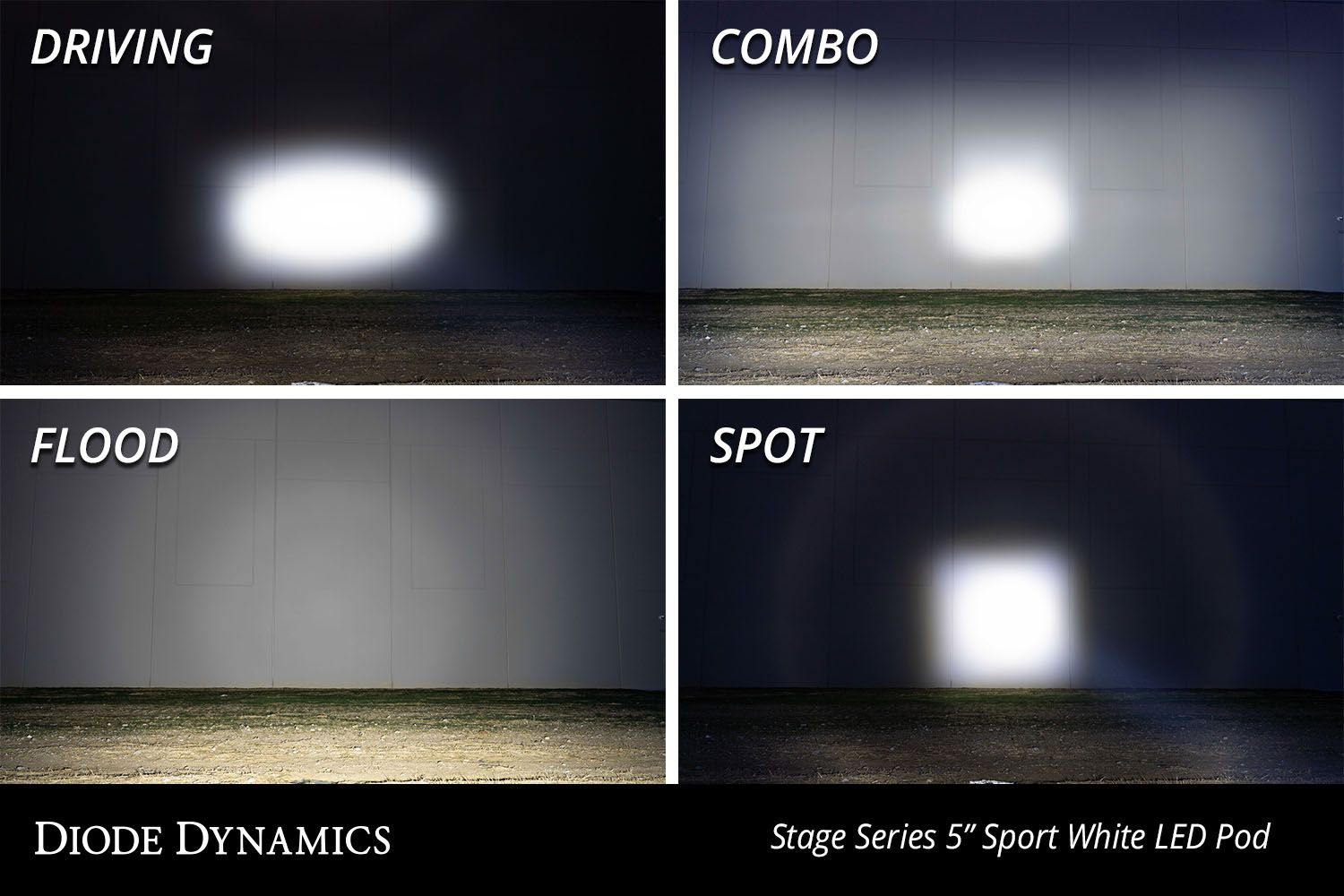 DIODE DYNAMICS | SS5 White Sport LED Pod (Pair)