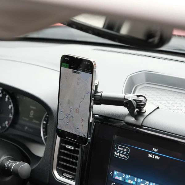 OFFROAM | Nissan Frontier 2022-2024 Magnetic Qi2 Charging Phone Mount, Dashboard Top