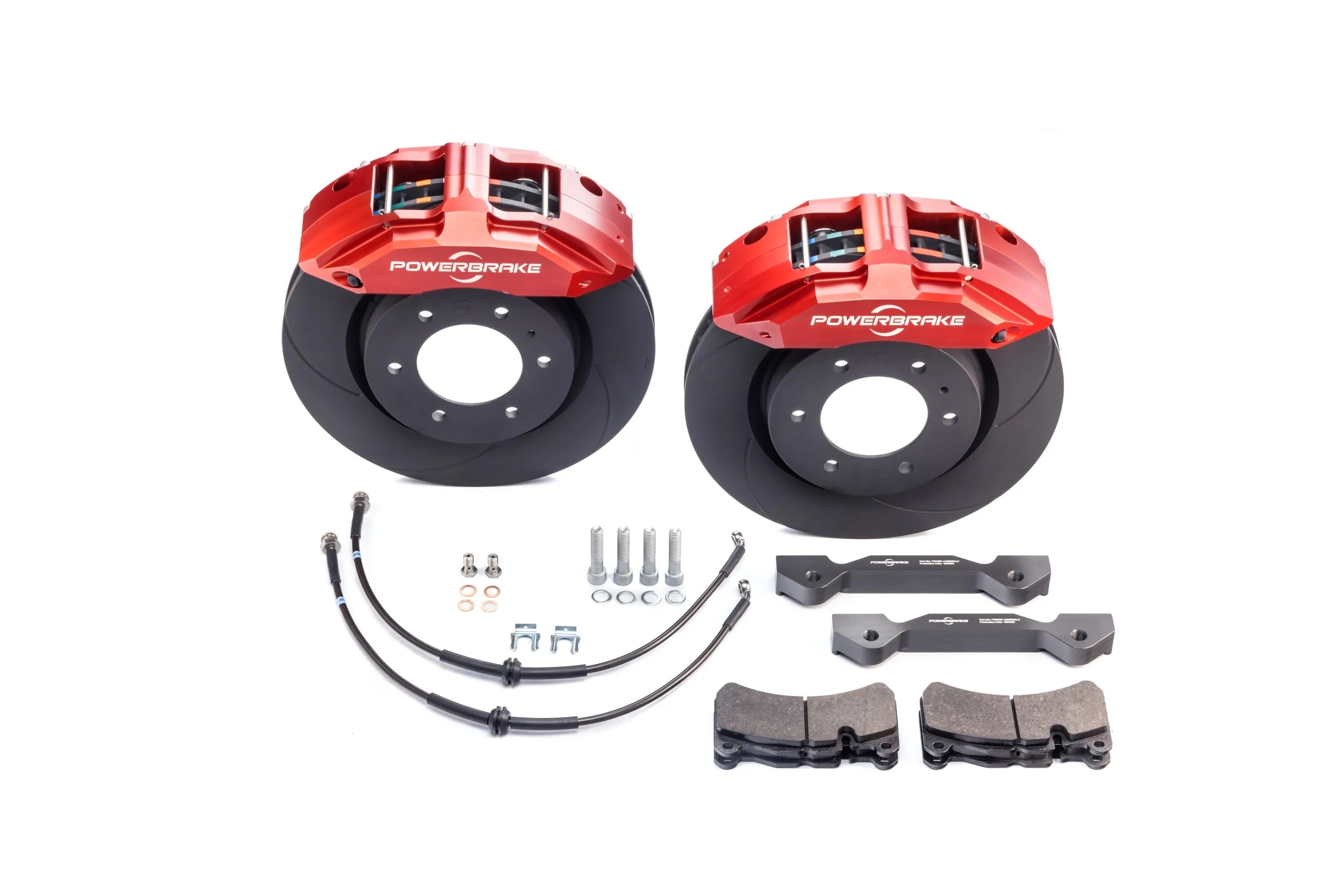 POWERBRAKE | 4Runner 4th Gen (2003 - 2009) X-Line Big Brake Kits (TOY410-B)