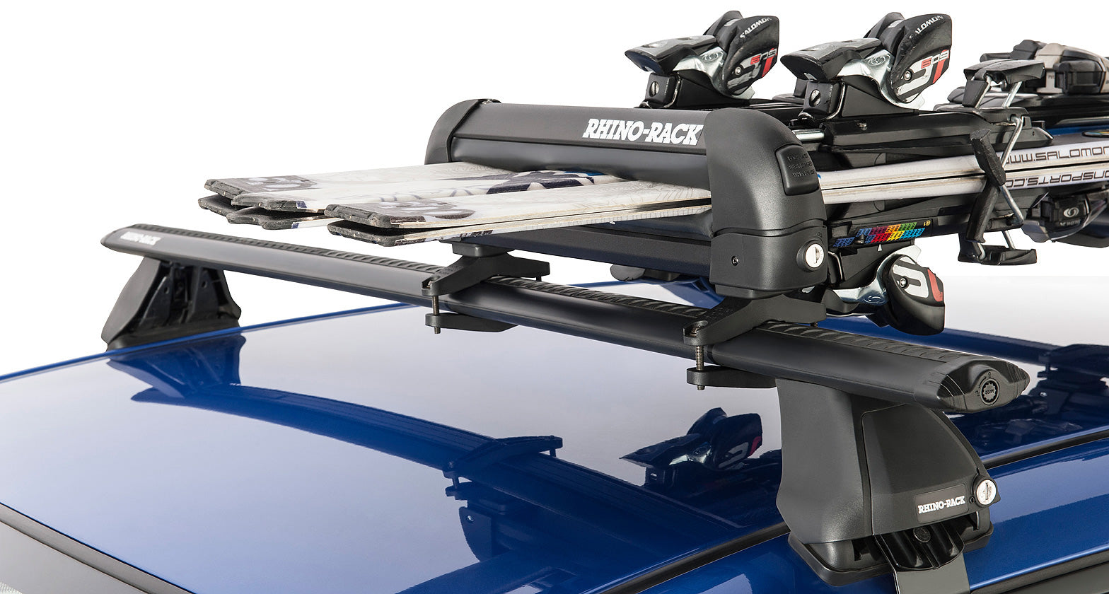 RHINO RACK | Ski and Snowboard Carrier - 3 skis or 2 snowboards (573)