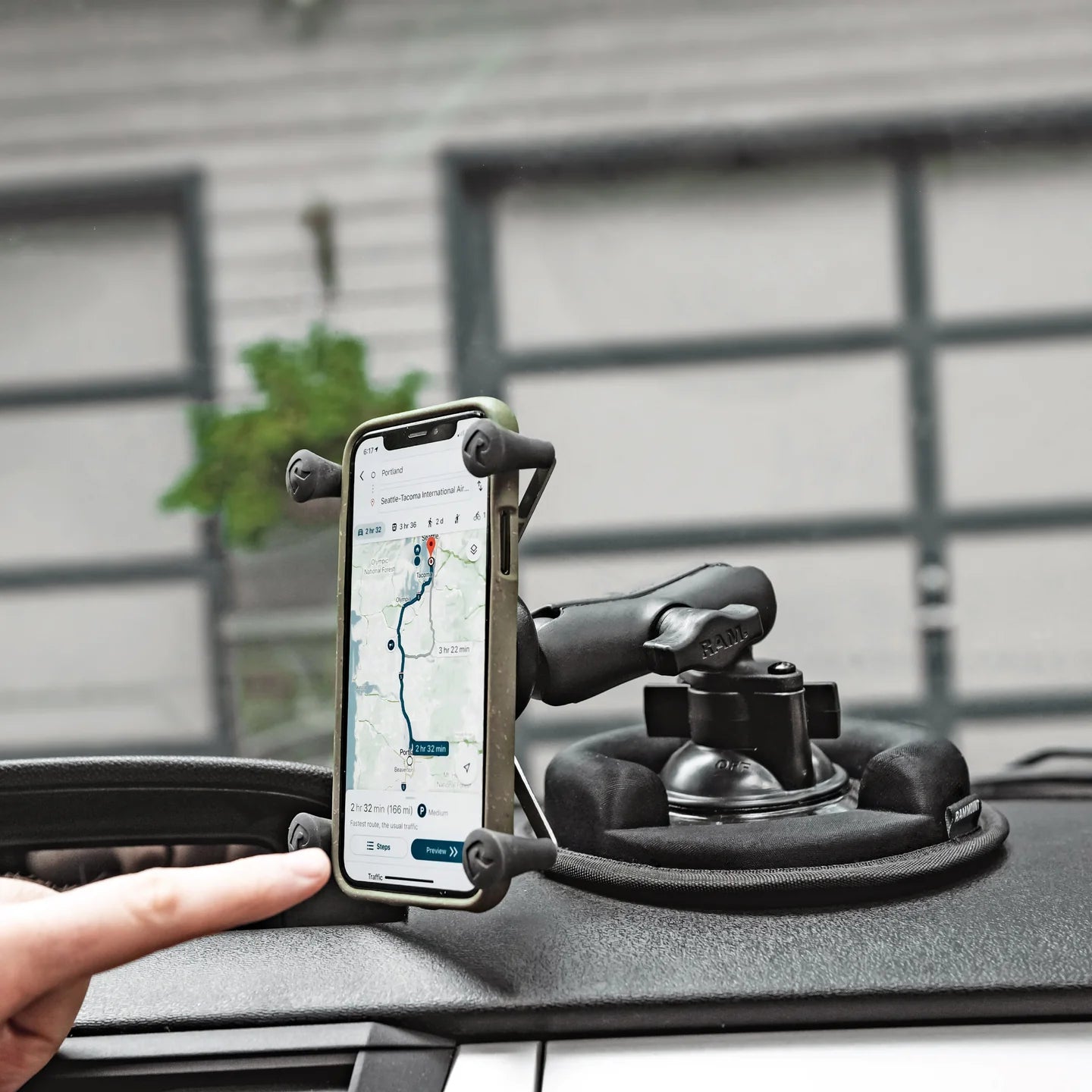 RAM MOUNTS | RAM X-Grip Universal Phone Holder with Ball - B Size
