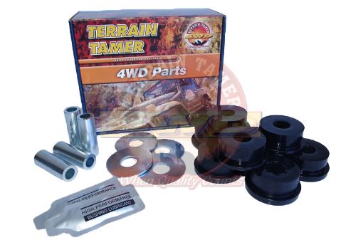 TERRAIN TAMER | Land Cruiser 100 Series From 1/1998 Rear Bushing Kit Lower Control Arm (TSBK0017)