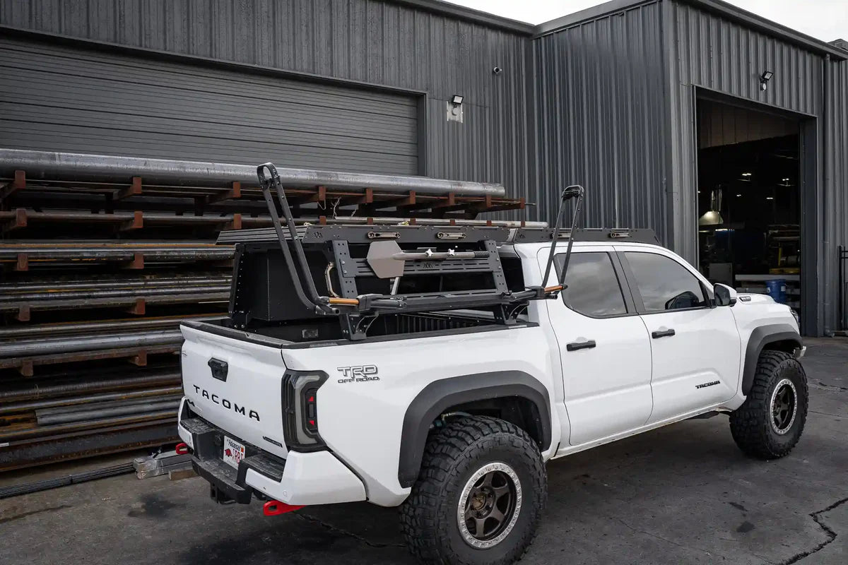 BACKWOODS ADVENTURE MODS | Tacoma 4th Gen (2024-On) Bed Rack And Roof Rack Bundle Deal (BWBU-TA05)