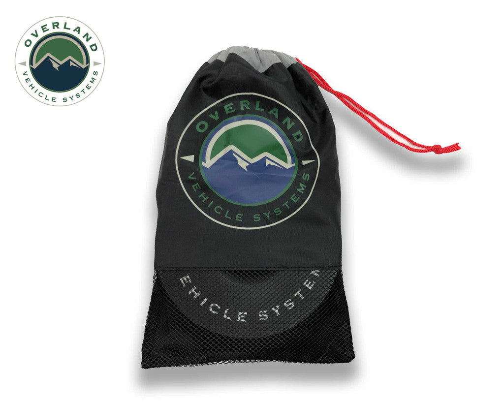 OVERLAND VEHICLE SYSTEMS | Recovery Ring 6.25" 45,000 lb. Black With Storage Bag Universal (19240004)