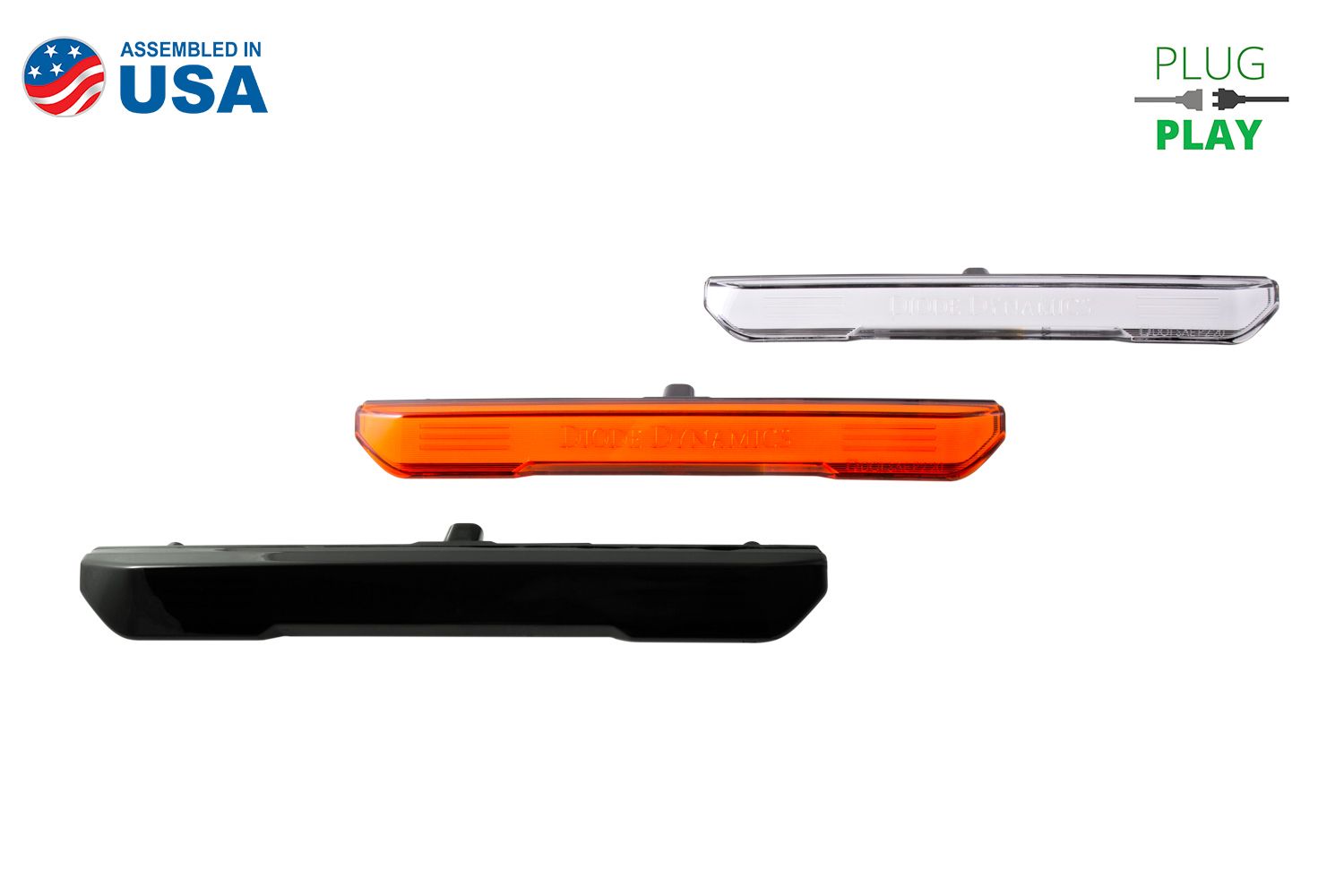 DIODE DYNAMICS | GMC Sierra HD 2500/3500 2020-2023 LED Sidemarkers (Set)