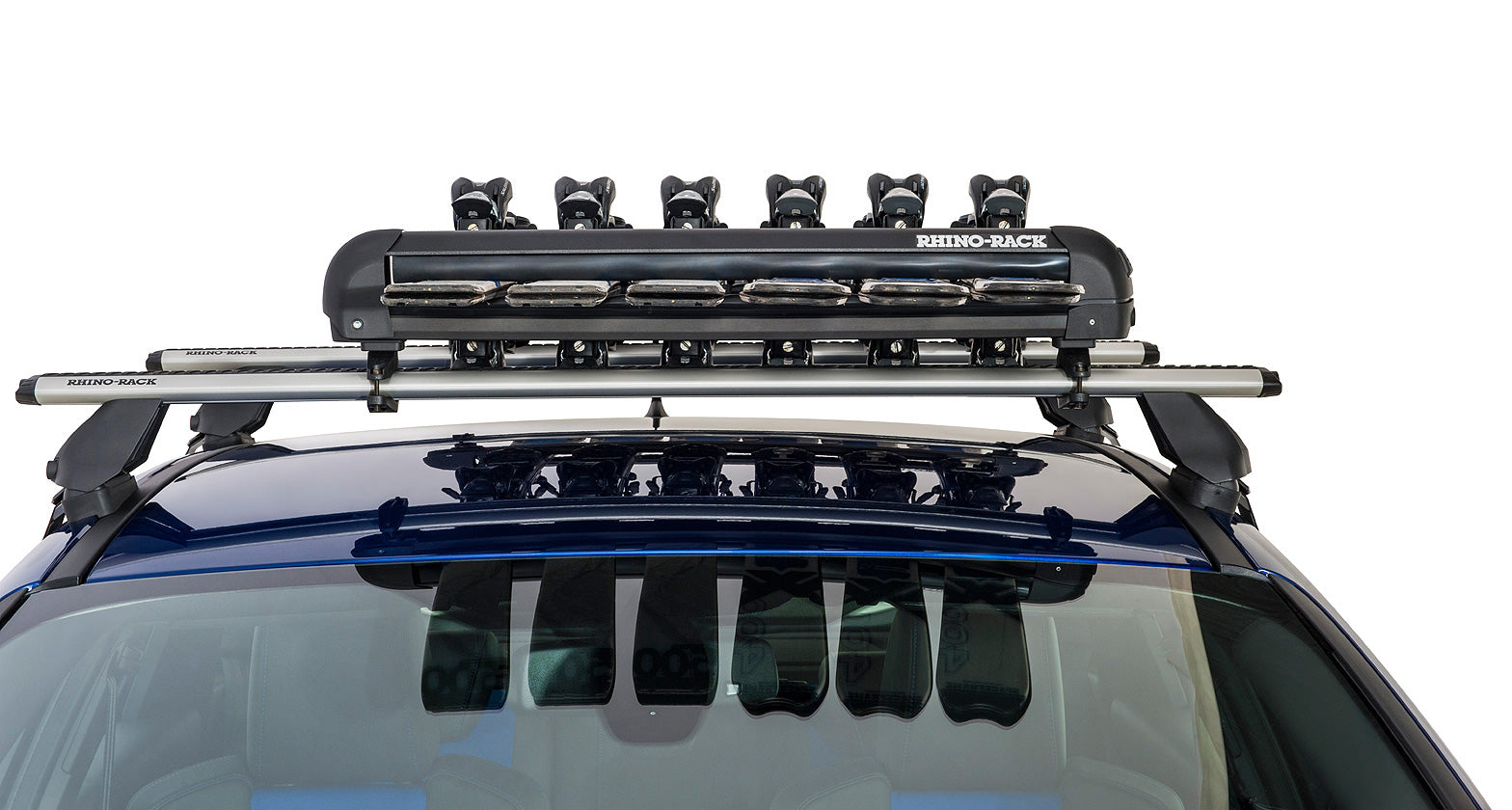 RHINO RACK | Ski and Snowboard Carrier - 6 Skis or 4 Snowboards (576)
