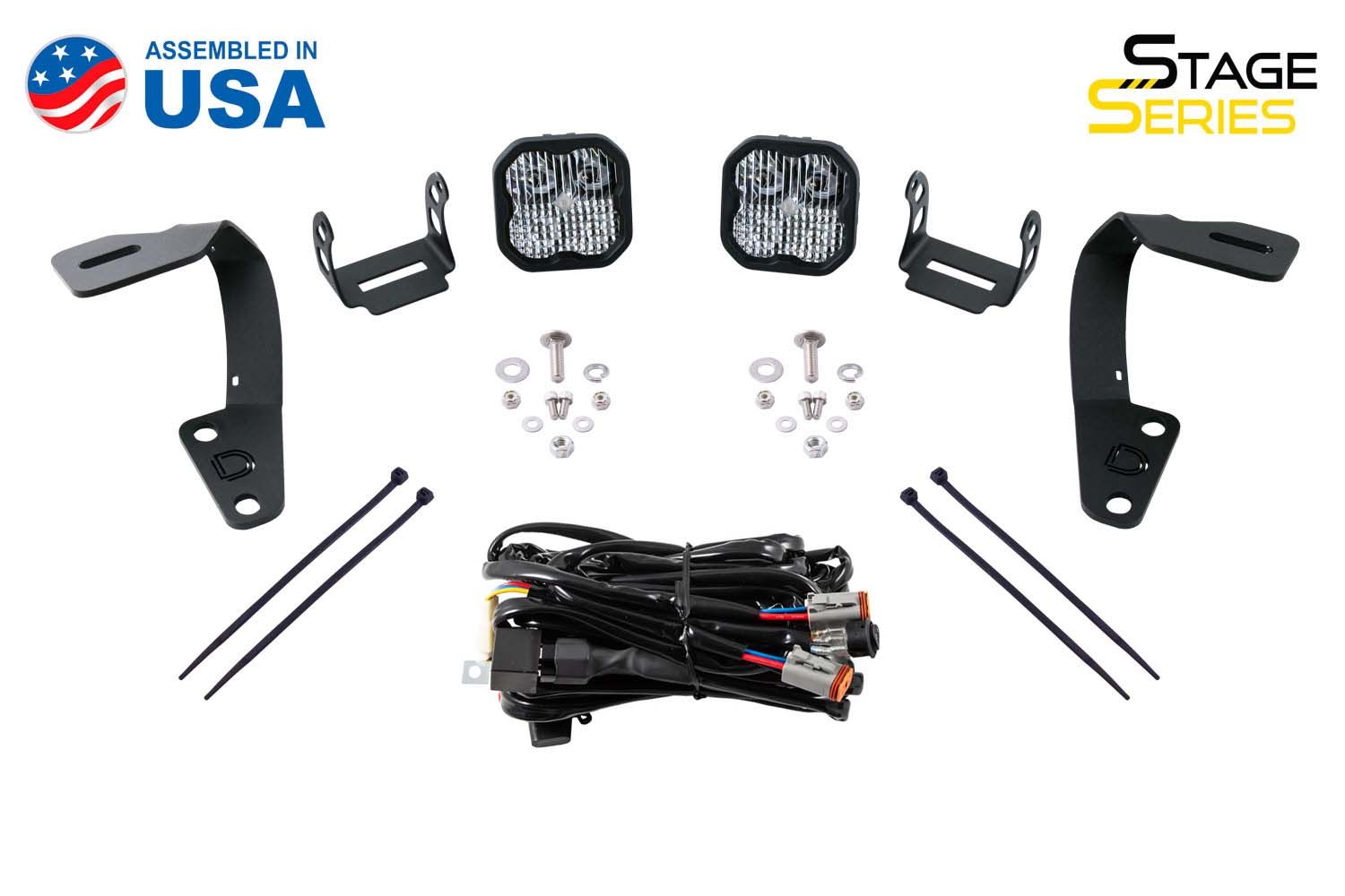 DIODE DYNAMICS | 4Runner 5th Gen 2010-2024 Stage Series Backlit Ditch Light Kit