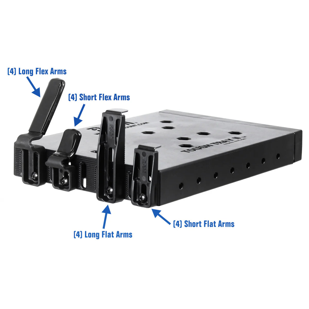 RAM MOUNTS | RAM Tough-Tray II Spring Loaded Netbook/Tablet Holder