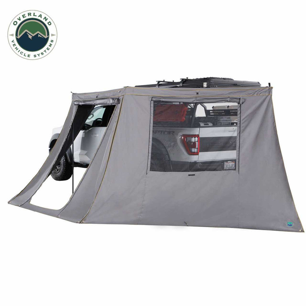 OVERLAND VEHICLE SYSTEMS | Nomadic 180 LTE Awning Wall with Windows (18159919)