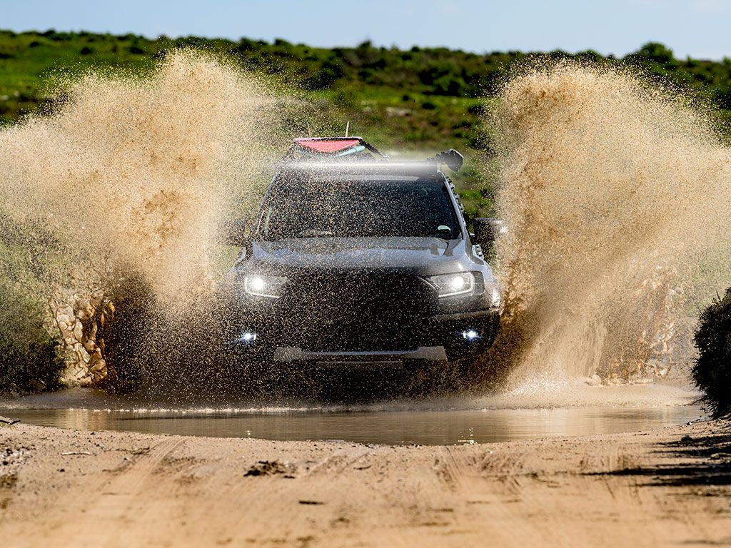 FRONT RUNNER | Ford Ranger T6 & Wildtrak & Raptor 2012-2022 Slimsport Roof Rack Kit Lightbar Ready (KSFR003T)