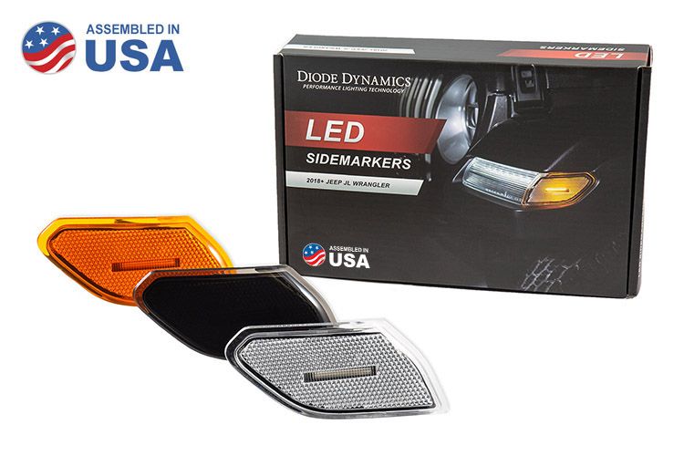 DIODE DYNAMICS | Jeep Gladiator 2020-2025 LED Sidemarkers (Pair)