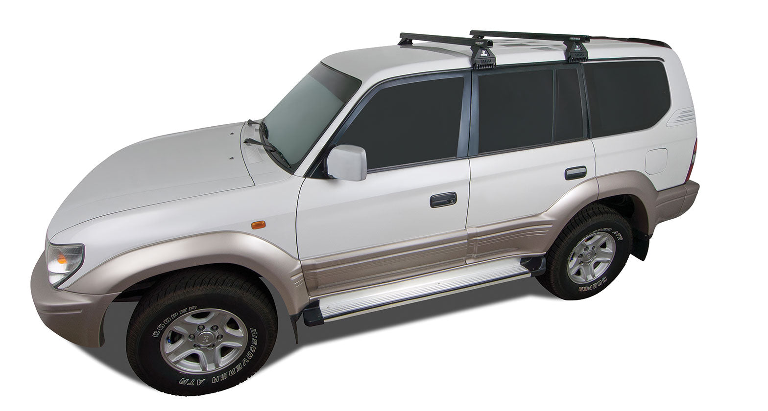 RHINO RACK | Heavy Duty RL110 Black 2 Bar Roof Rack (JA0631)