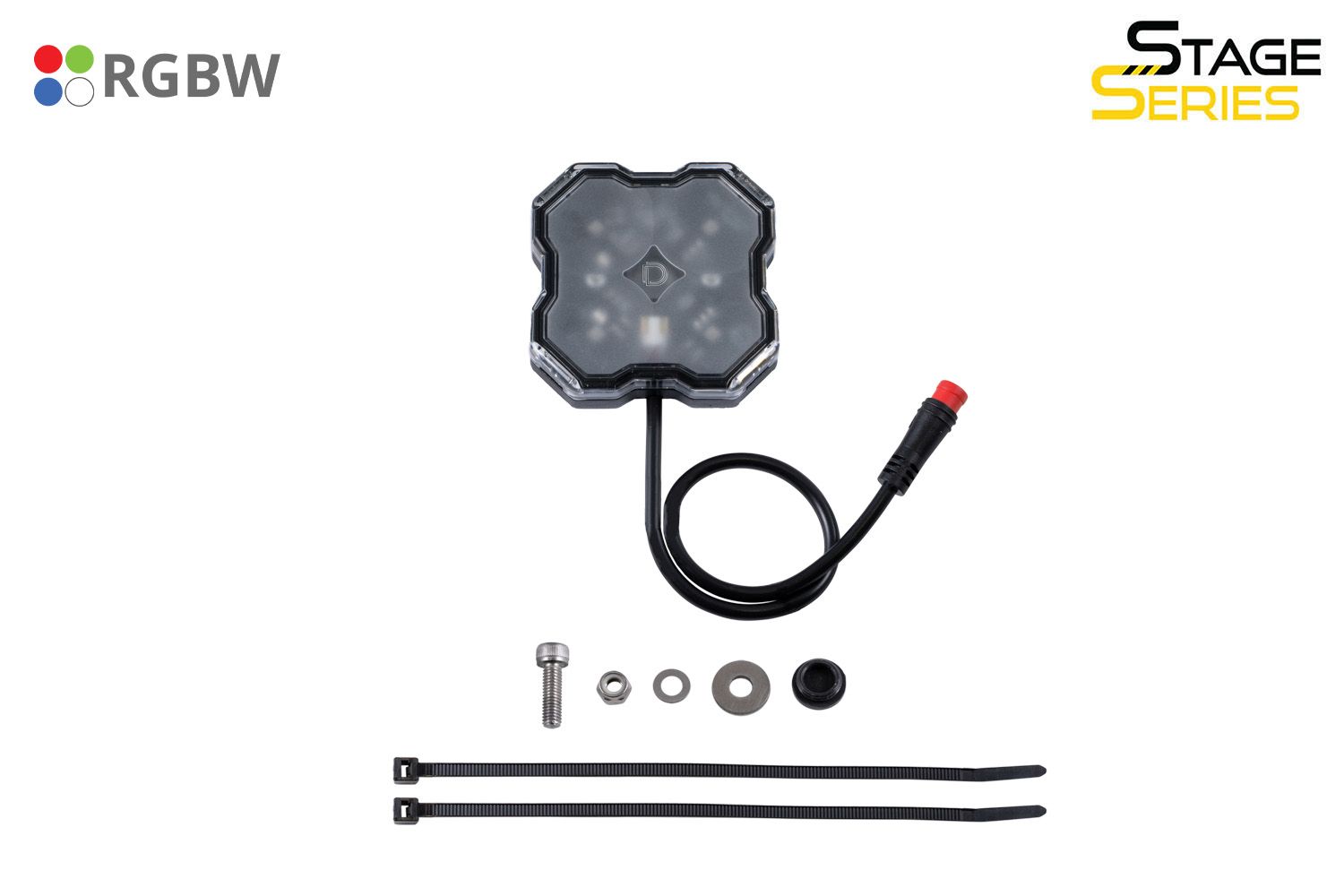 DIODE DYNAMICS | Stage Series RGBW LED Rock Light (One) (DD7440)