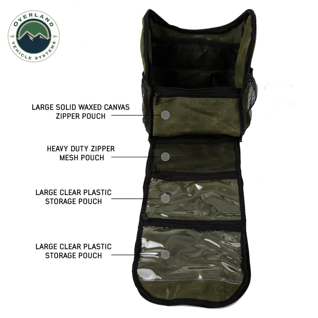 OVERLAND VEHICLE SYSTEMS | Overnight With Handle And Straps #16 Waxed Canvas (21039941)