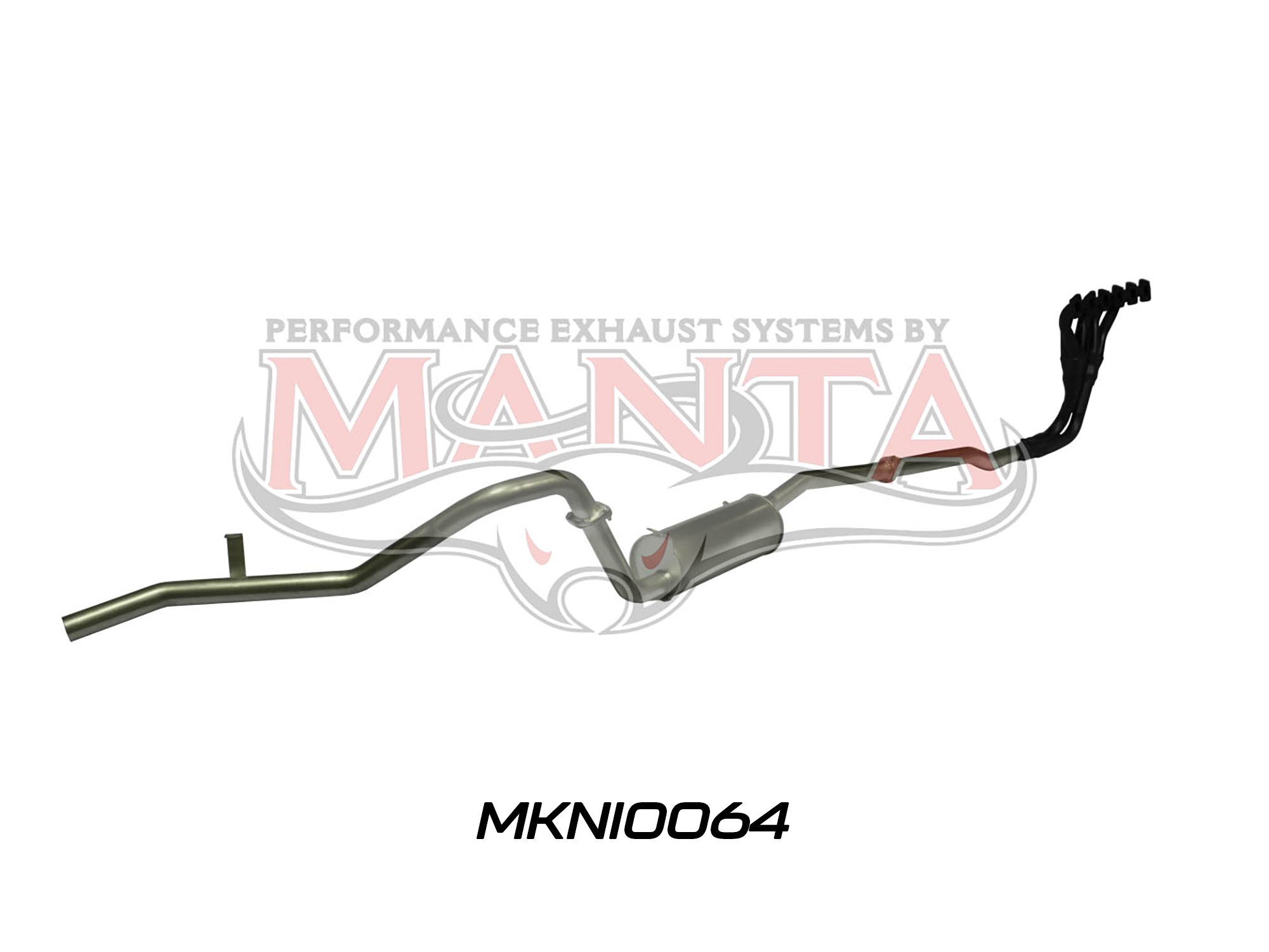 MANTA EXHAUSTS | Nissan Patrol GQ 4.2L TD42 Diesel and TB42 Petrol Wagon and Ute - Aluminized Steel (MKNI0064)