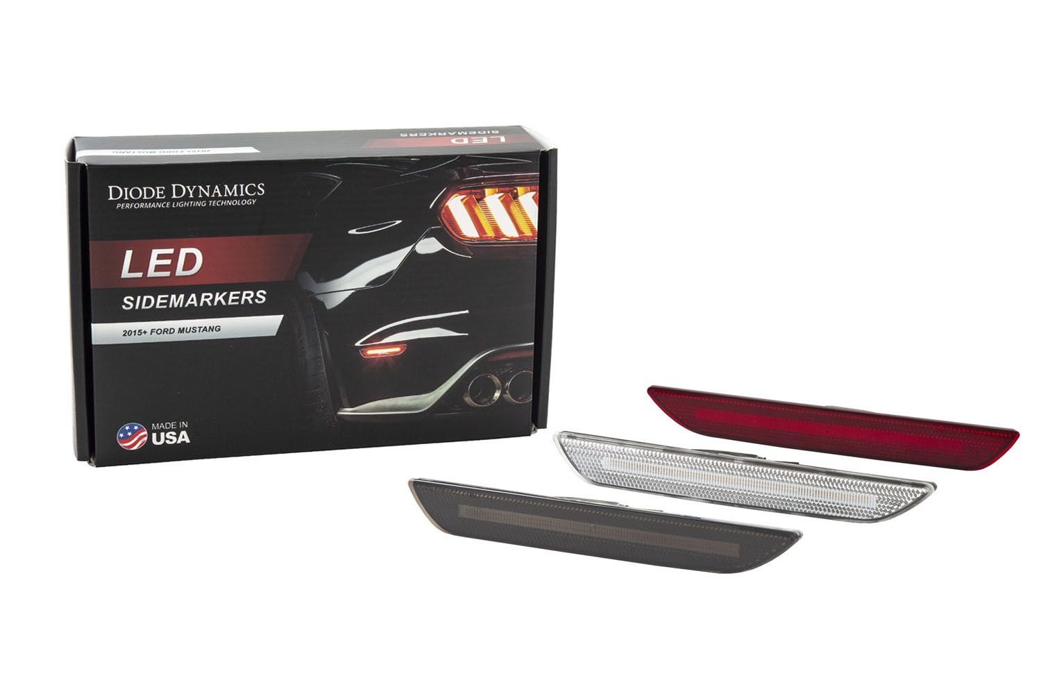 DIODE DYNAMICS | LED Sidemarkers for 2015-2023 Ford Mustang (EU/AU) (Pair)
