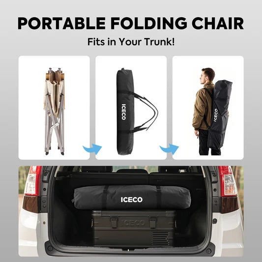 ICECO | Hi1600 High-back Camping Chair