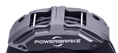 POWERBRAKE | Tacoma 3rd & 2nd Gen 2005-Current X-Line 4x4 Big Brake Stage-1 (TOY410RED)