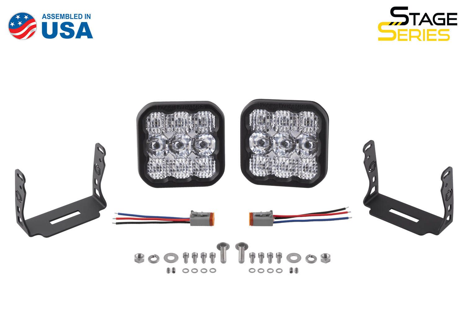 DIODE DYNAMICS | SS5 White Sport LED Pod (Pair)