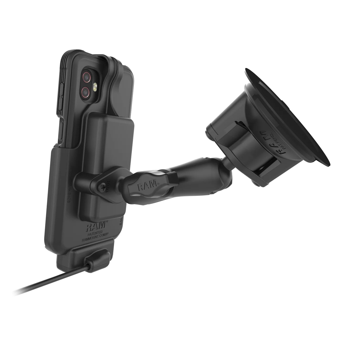 RAM MOUNTS | RAM EZ-Roll'r Dock for XCover7, 7 Pro & 6 Pro with OEM or RAM Skin