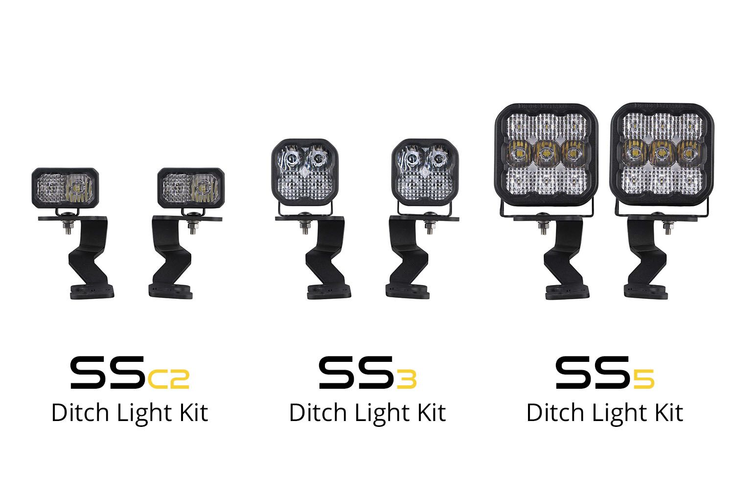 DIODE DYNAMICS | Tundra 3rd Gen 2022-2025 Stage Series Backlit Ditch Light Kit